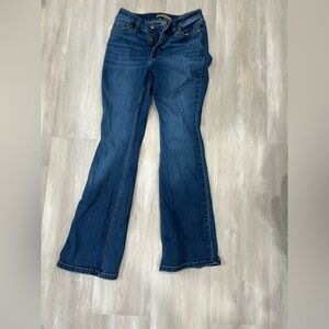 Shyanne Deep Blue Flare Jeans